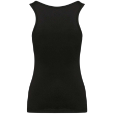 KARIBAN Női organikus ujjatlan póló, Kariban KA3024IC, Black-L női póló