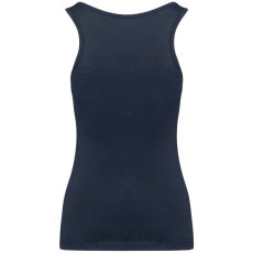 KARIBAN Női organikus ujjatlan póló, Kariban KA3024IC, Navy-S