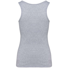 KARIBAN Női organikus ujjatlan póló, Kariban KA3024IC, Oxford Grey-S női póló