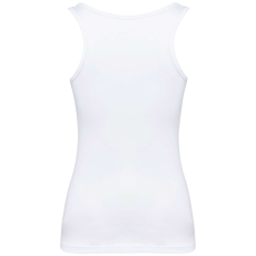 KARIBAN Női organikus ujjatlan póló, Kariban KA3024IC, White-M