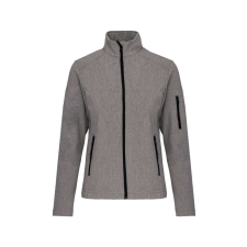 KARIBAN Női softshell dzseki KA400, Marl Grey-L női dzseki, kabát