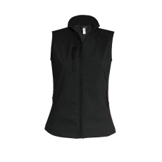 KARIBAN Női softshell mellény, Kariban KA404, Black-M