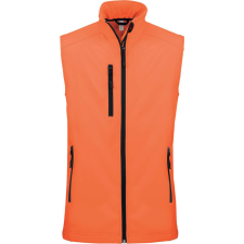 KARIBAN Női softshell mellény, Kariban KA404, Fluorescent Orange-3XL női mellény