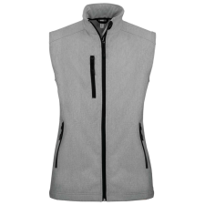 KARIBAN Női softshell mellény, Kariban KA404, Marl Grey-M női mellény