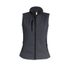 KARIBAN Női softshell mellény, Kariban KA404, Titanium-S