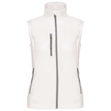 KARIBAN Női softshell mellény, Kariban KA404, White-M
