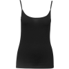 KARIBAN Női spagetti pántos sztreccs trikó, Kariban KA397, Black-XS