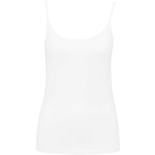 KARIBAN Női spagetti pántos sztreccs trikó, Kariban KA397, White-XS női trikó