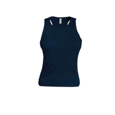 KARIBAN Női sporthátú vastag trikó, Kariban KA311, Navy-L