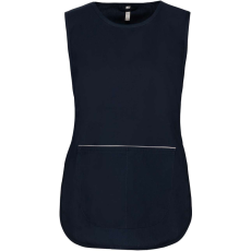 KARIBAN Női tunika nagy zsebbel KA822, Navy-L/XL