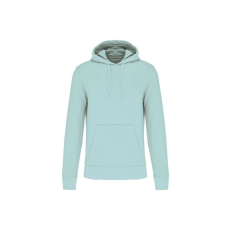 KARIBAN organikus féfi kapucnis pulóver KA4027, Ice Mint-XL