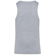 KARIBAN organikus férfi ujjatlan póló KA3023IC, Oxford Grey-S