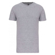 KARIBAN organikus rövid ujjú férfi póló KA3025IC, Oxford Grey-L