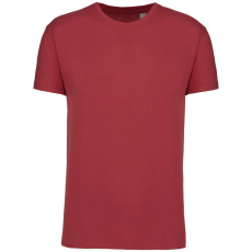 KARIBAN organikus rövid ujjú férfi póló KA3025IC, Terracotta Red-M