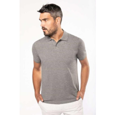KARIBAN Póló Kariban férfi, grey heather, 2XL