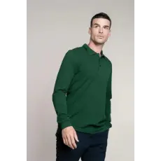 KARIBAN Póló Kariban férfi hosszú újju férfi (100% pamut) dark grey, 4XL