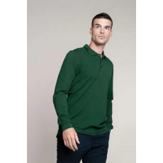 KARIBAN Póló Kariban férfi hosszú újju férfi (100% pamut) light royal blue, S