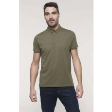 KARIBAN Póló Kariban férfi rövid ujjú galléros (100%pamut) white, 3XL