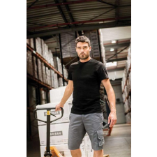 KARIBAN Póló Kariban férfi rövid ujjú kerek nyakú férfi, lime, L munkaruha