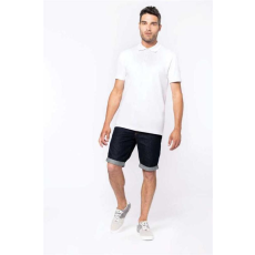 KARIBAN Póló Kariban Mike galléros férfi férfi (95%pamut 5%elasztán 220g/m2) red, 2XL