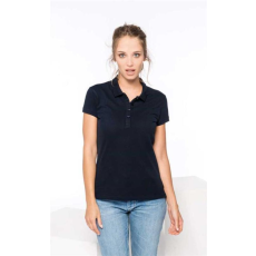 KARIBAN Pólóing Kariban női rövid ujjú női, light royal blue, XS