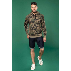 KARIBAN Pulóver Kariban férfi férfi, grey camouflage, L