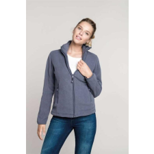 KARIBAN Pulóver Kariban Maureen polár női cipzáras női (280g/m2) convoy grey, 3XL munkaruha