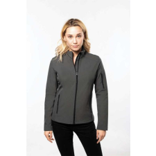 KARIBAN Pulóver Kariban női softshell cipzáras női (300g/m2) black, 4XL munkaruha