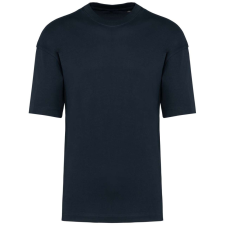 KARIBAN szélesebb szabású unisex környakas póló KA3008, Navy-XL férfi póló