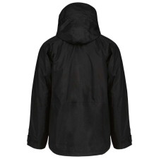 KARIBAN unisex kabát 3 az 1-ben KA657, Black-3XL férfi kabát, dzseki