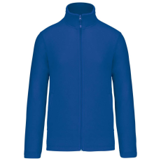 KARIBAN Uniszex cipzáras mikropolár pulóver, Kariban KA9102, Royal Blue-3XL