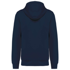 KARIBAN Uniszex cipzáros kapucnis vastag pulóver, Kariban KA4008, Navy-L