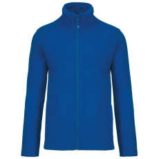 KARIBAN Uniszex FALCO cipzáras mikropolár pulóver, Kariban KA911, Royal Blue-S