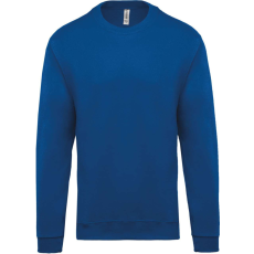 KARIBAN Uniszex kereknyakú pulóver, Kariban KA474, Light Royal Blue-L