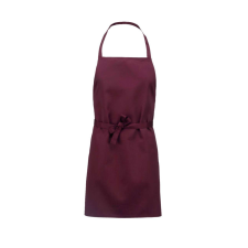 KARIBAN Uniszex könnyű hosszú kötény nyakpánttal, Kariban KA8001, Wine-U lakástextília