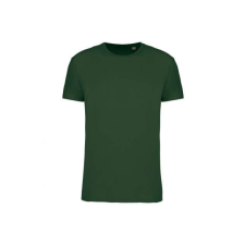 KARIBAN Uniszex körkötött organikus póló rövid ujjú, Kariban KA3032IC, Forest Green-2XL férfi póló