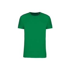 KARIBAN Uniszex körkötött organikus póló rövid ujjú, Kariban KA3032IC, Kelly Green-2XL