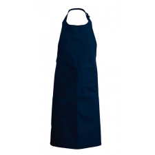 KARIBAN Uniszex kötény Kariban KA885 Cotton Apron With pocket -Egy méret, Navy női ruházati kiegészítő