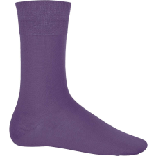 KARIBAN Uniszex mélybordás férfi zokni, Kariban KA813, Purple-39/42 férfi zokni