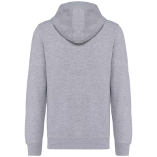 KARIBAN Uniszex organikus kapucnis vastag pulóver, Kariban KA4009, Oxford Grey-4XL