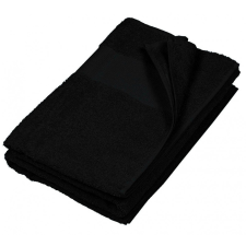 KARIBAN Uniszex törölköző Kariban KA113 Bath Towel -70X140, Black lakástextília