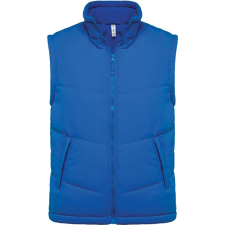 KARIBAN Uniszex unisex mellény polár béléssel, Kariban KA6118, Light Royal Blue-3XL férfi mellény