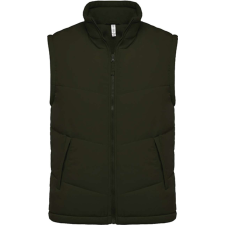 KARIBAN Uniszex unisex mellény polár béléssel, Kariban KA6118, Mossy Green-XL férfi mellény