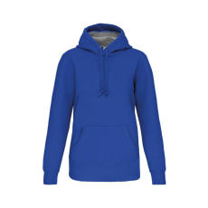 KARIBAN Uniszex vastag kapucnis pulóver, Kariban KA443, Light Royal Blue-XL