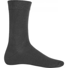 KARIBAN Uniszex zokni Kariban KA810 Cotton Mix City Socks -43/46, Dark Grey férfi zokni