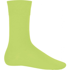 KARIBAN Uniszex zokni Kariban KA813 Cotton City Socks -39/42, Lime férfi zokni