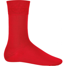 KARIBAN Uniszex zokni Kariban KA813 Cotton City Socks -39/42, Red