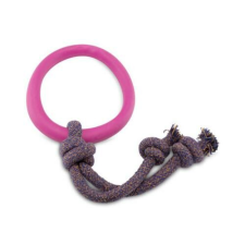  KARIKA, KÖTÉLEN (S) – pink – BeCo játék kutyáknak