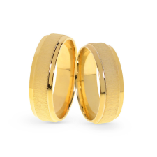  KARIKAGYŰRŰ PÁRBAN 14K ARANY 11,3 GR gyűrű