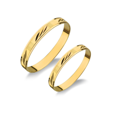  KARIKAGYŰRŰ PÁRBAN 14K ARANY 1,9 GR gyűrű